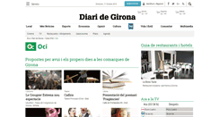 Desktop Screenshot of oci.diaridegirona.cat
